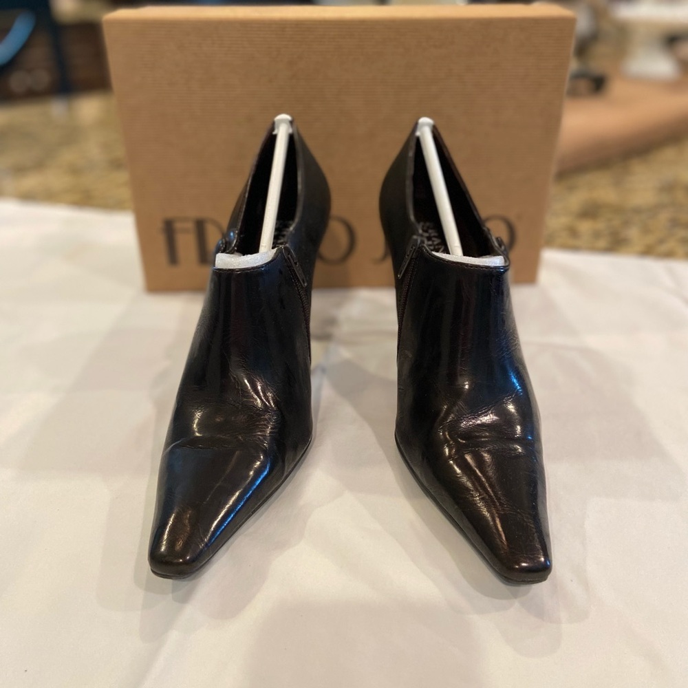 Dark brown ankle boots